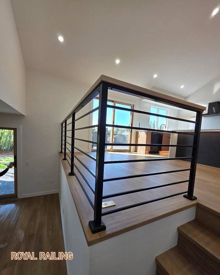 Horizontal railing project 1