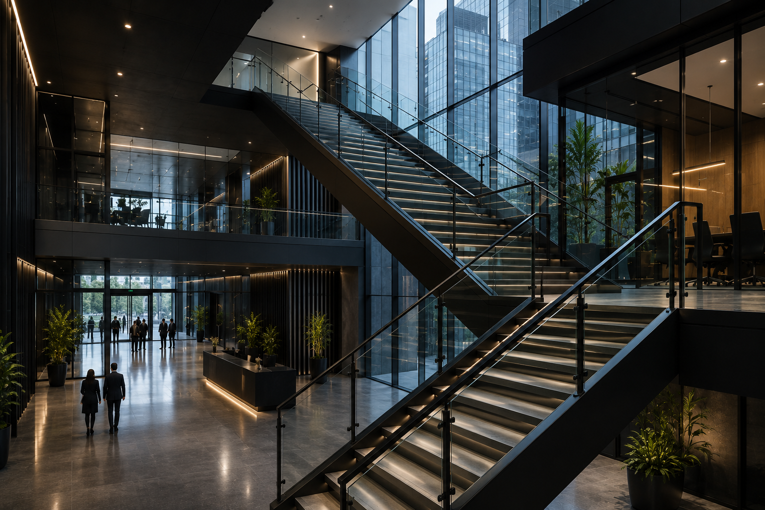 Commercial railing project