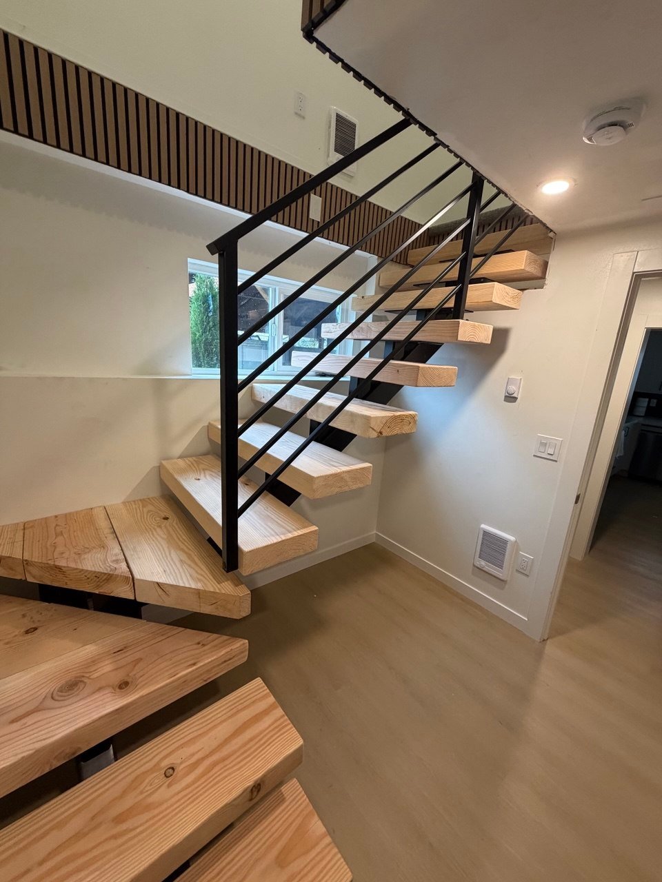 Custom staircase project 6