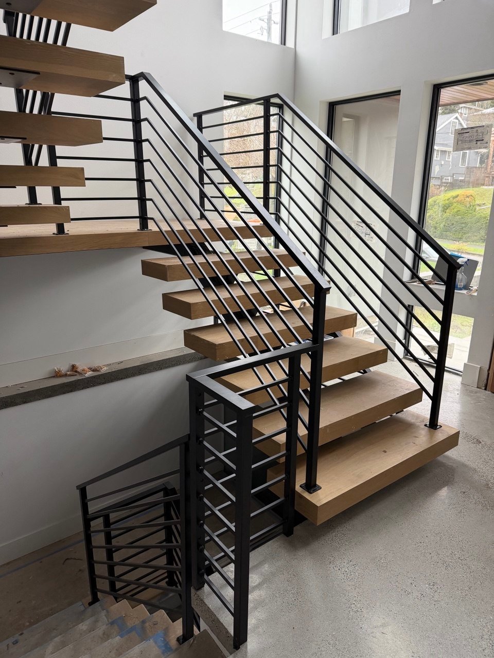 Custom staircase project 3