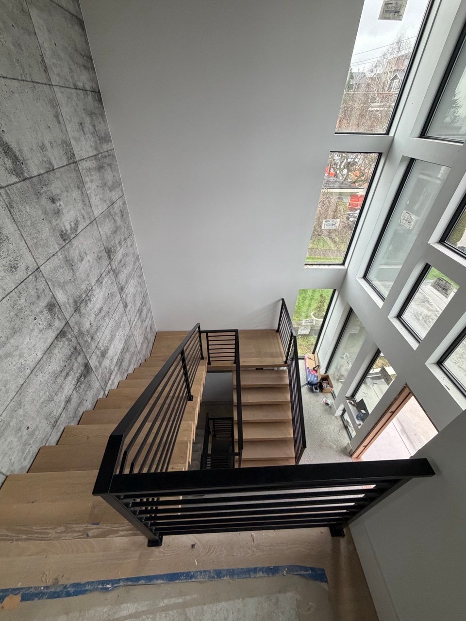 Custom staircase project 8