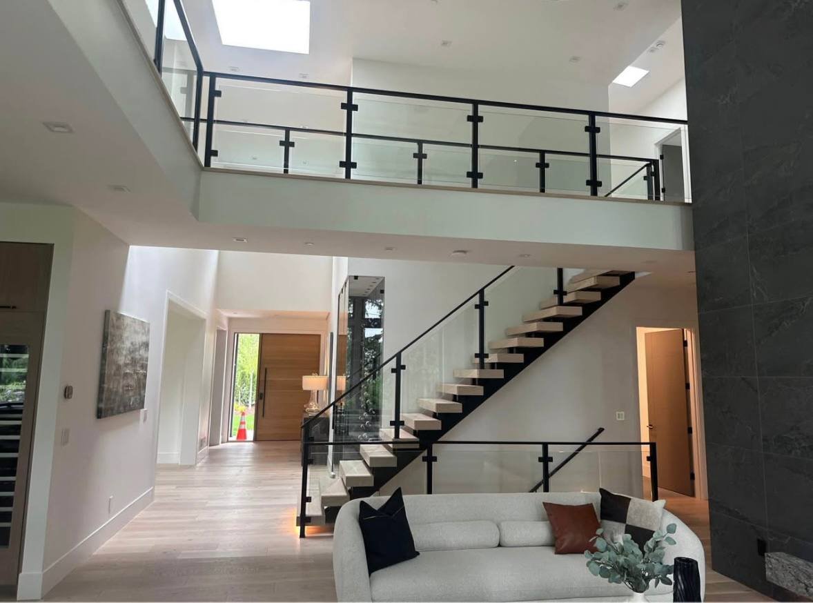 Glass railing project 13