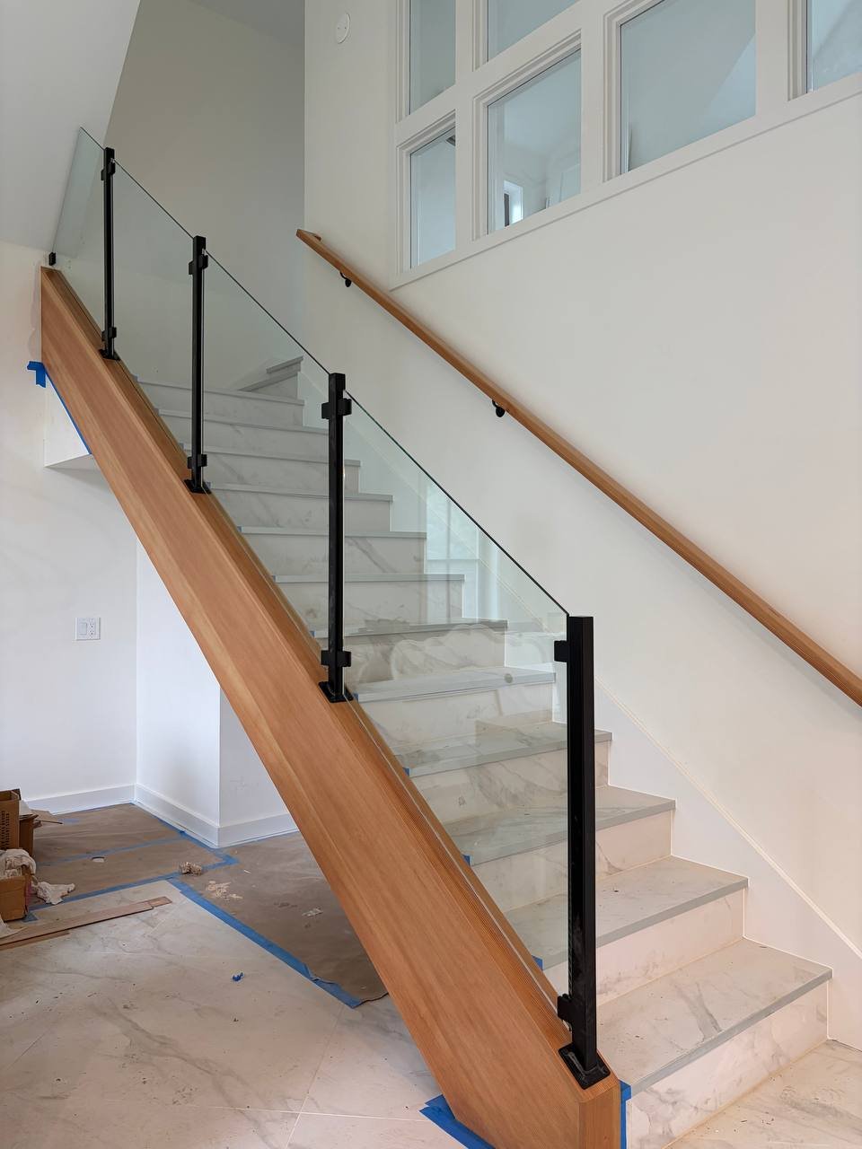 Glass railing project 6