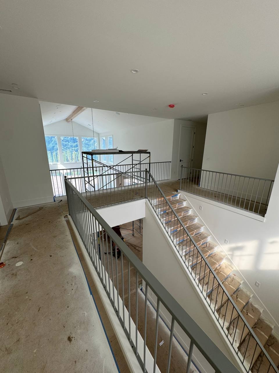 Vertical railing project 25