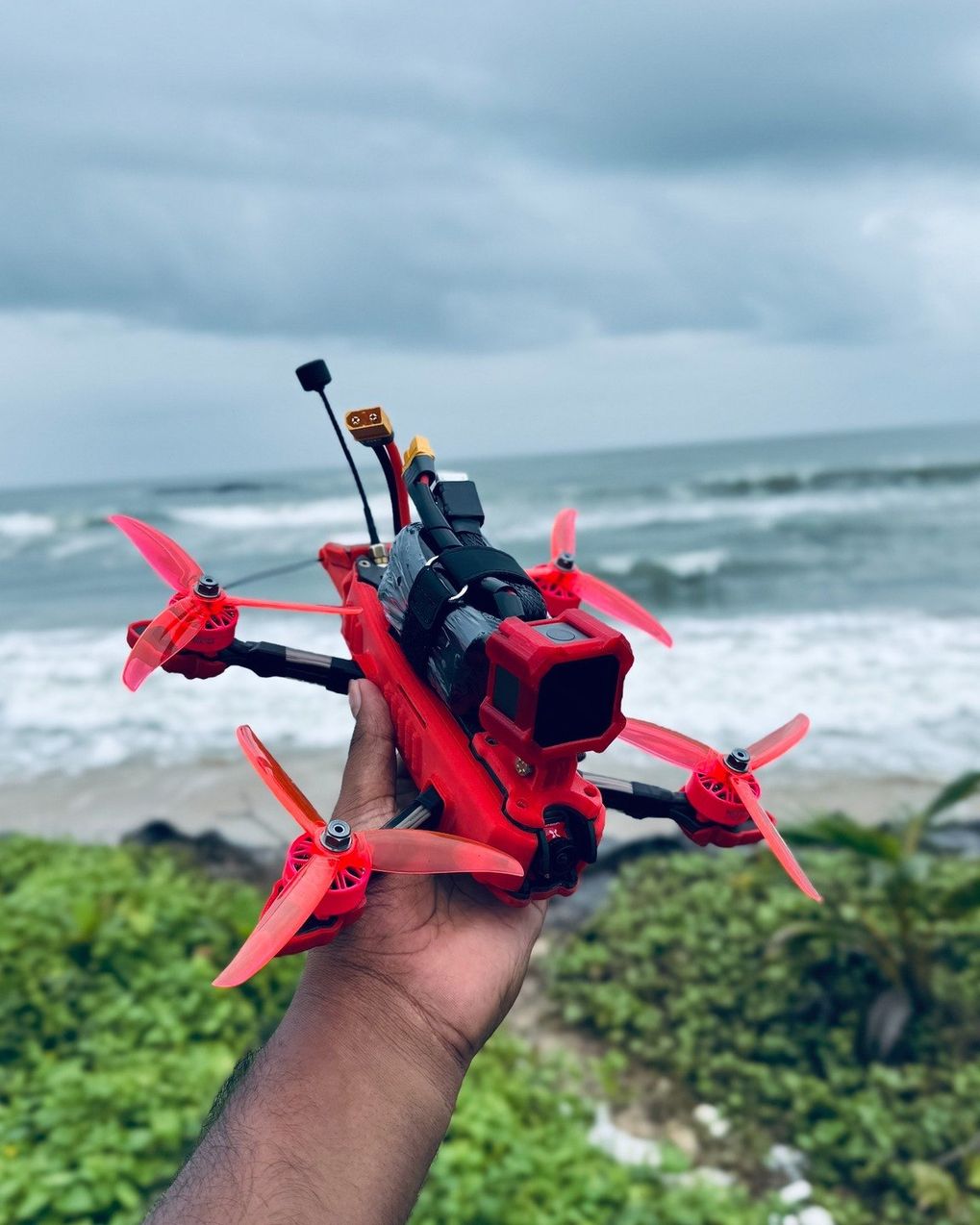 FPV drone building