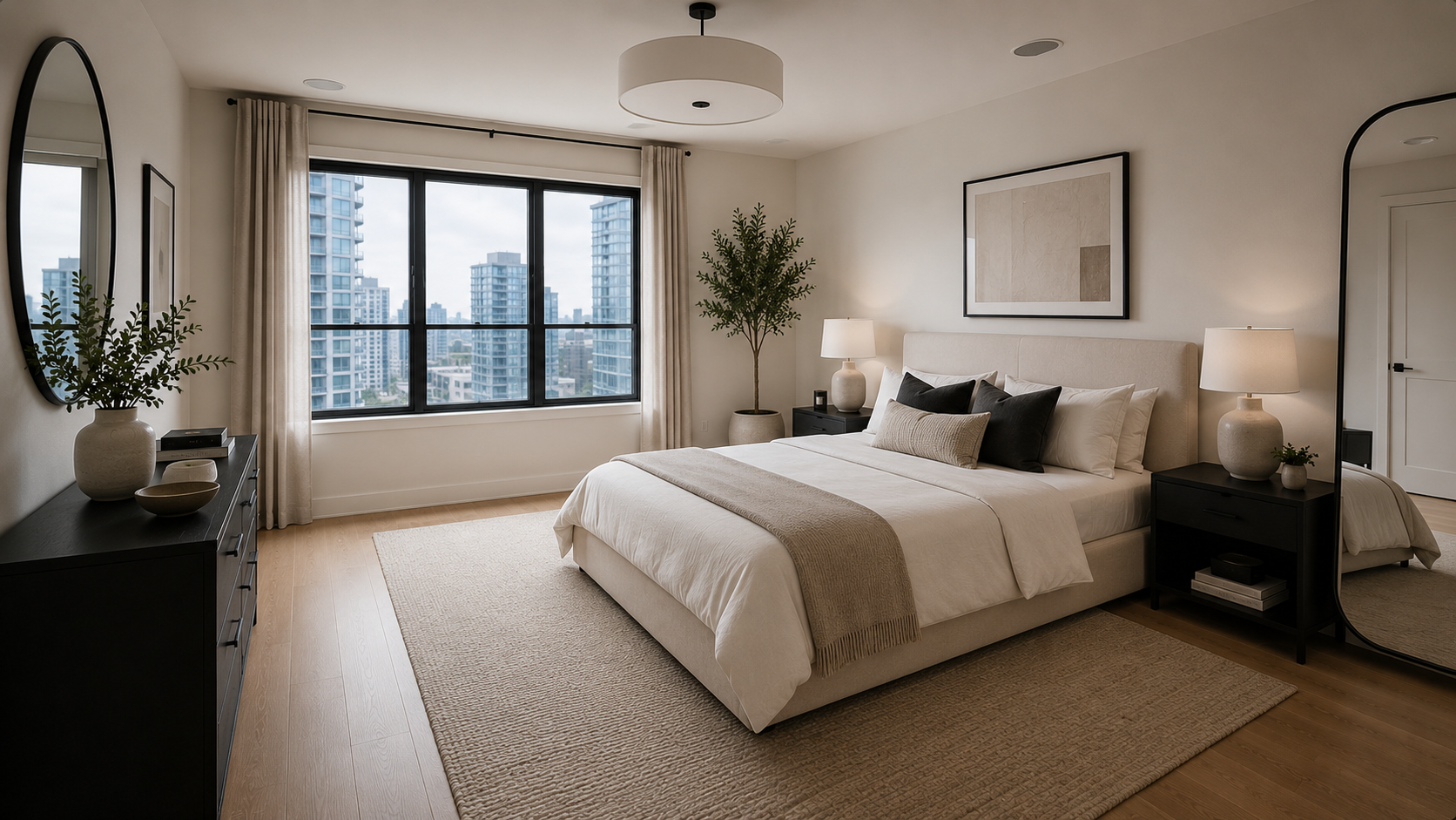Bedroom cleaning