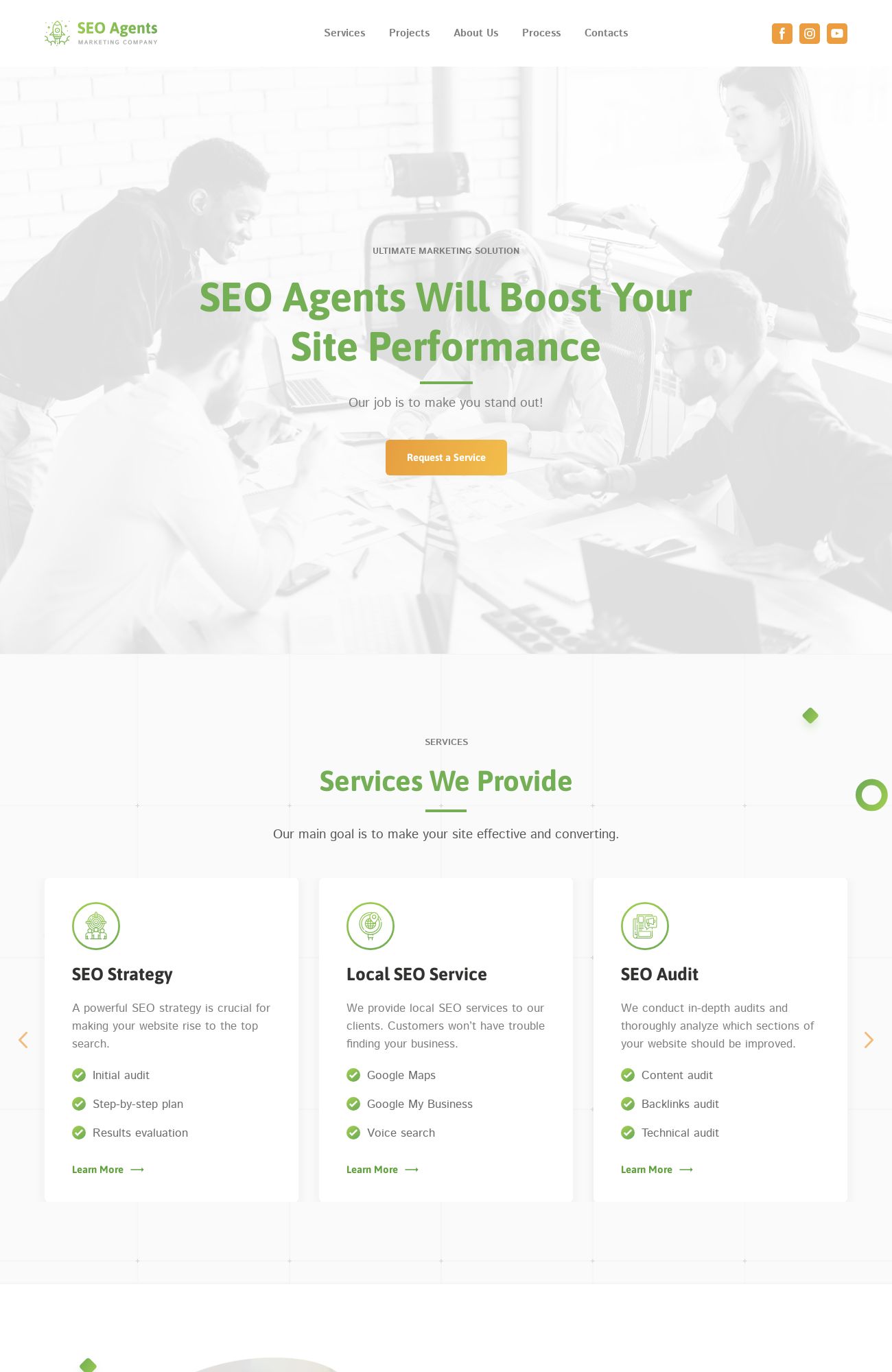 SEO Agency template