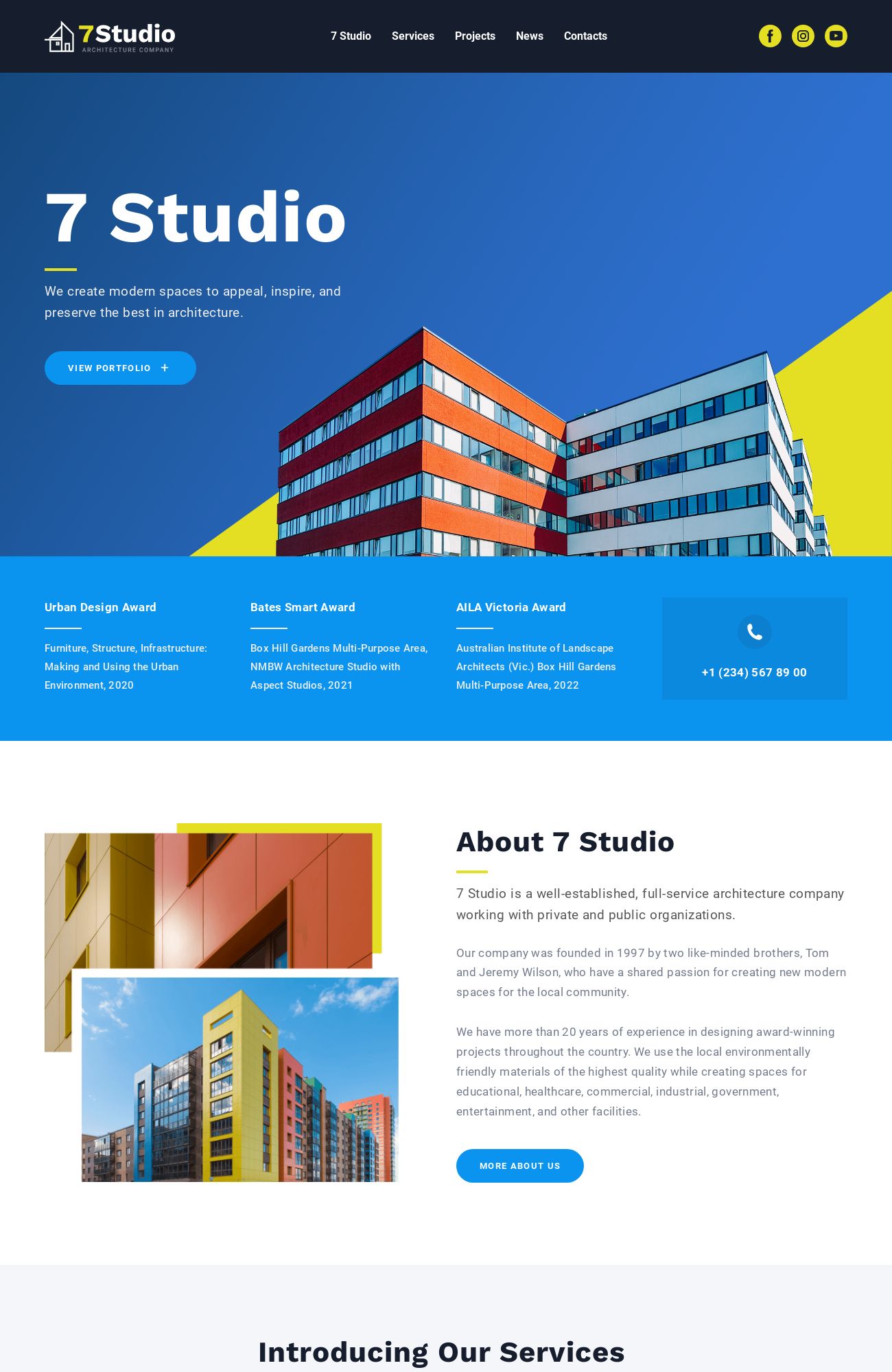 Architecture Firm template