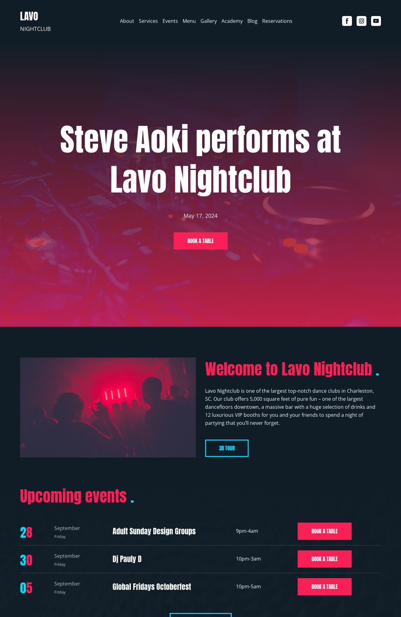 Night Club template