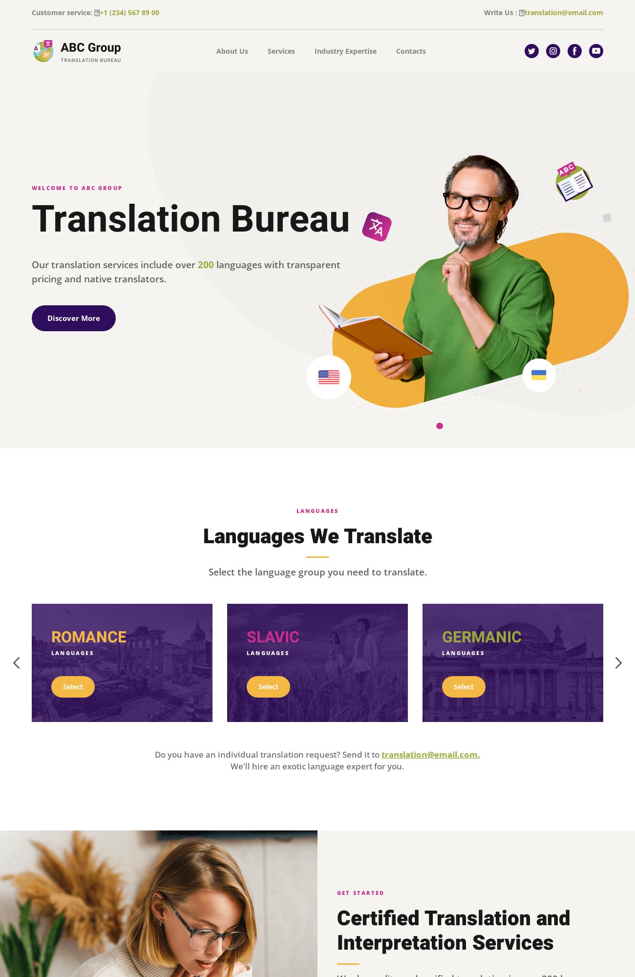 Oficina de traducción