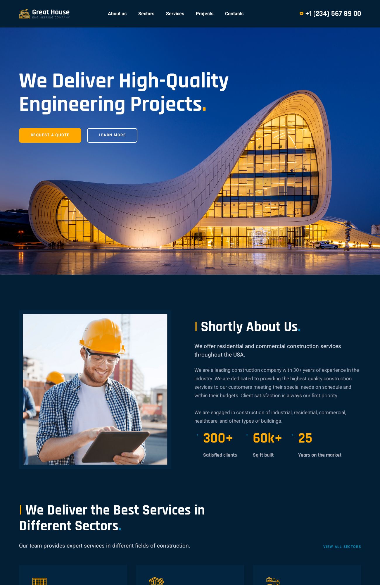 Engineering Company template