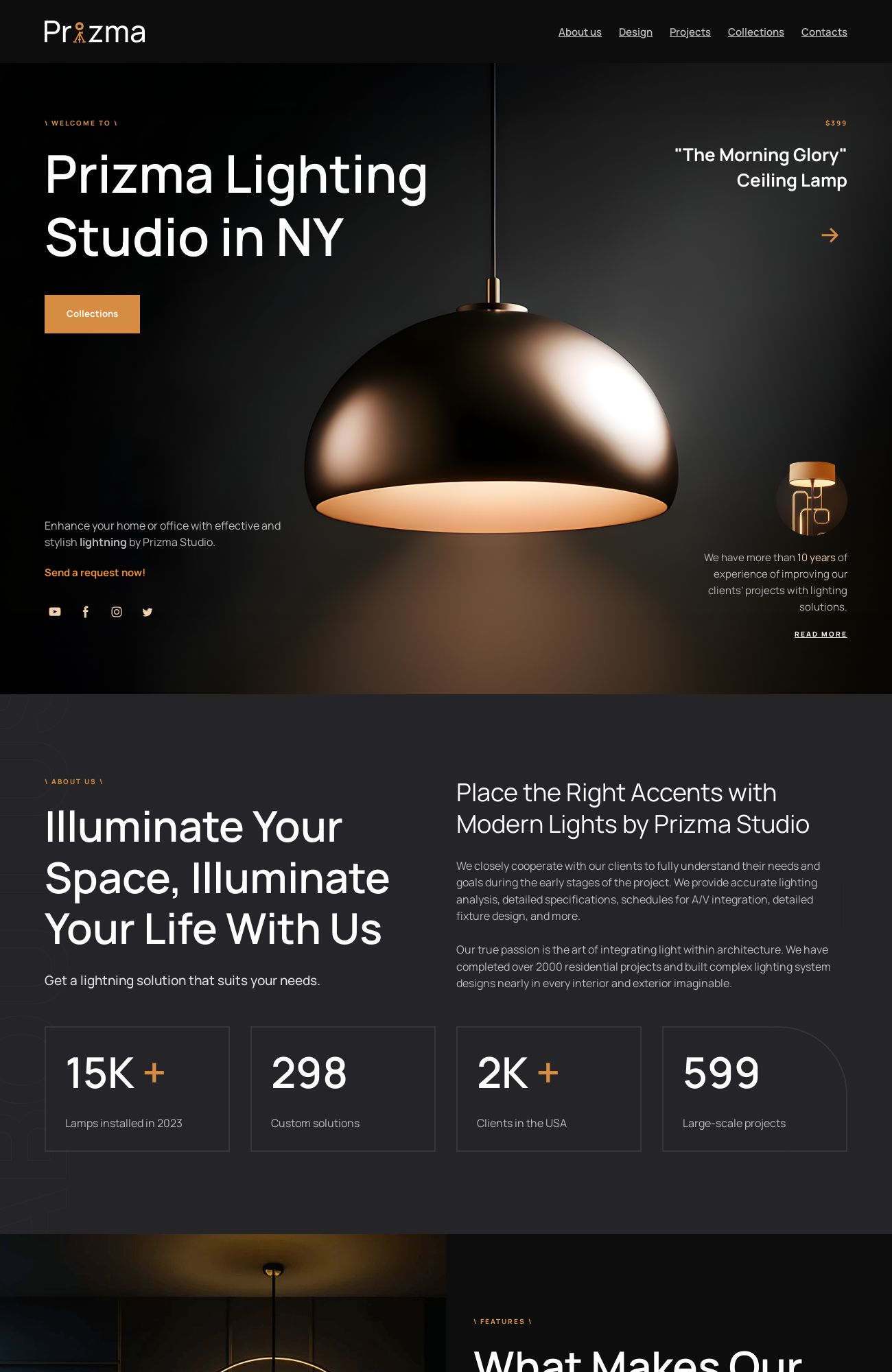 Estudio de diseño de iluminación
