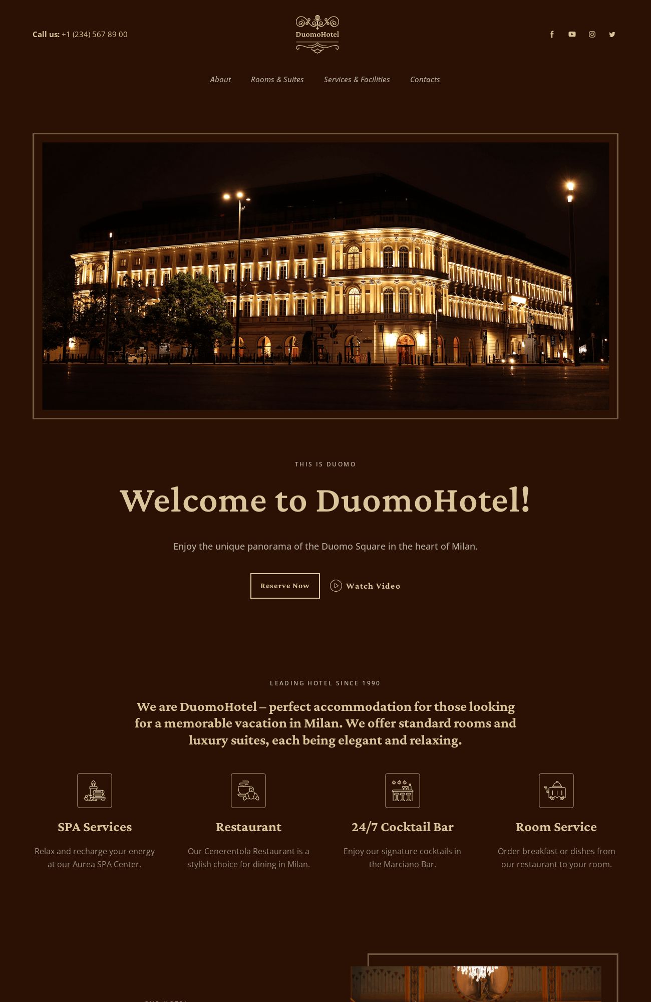 Hotel template