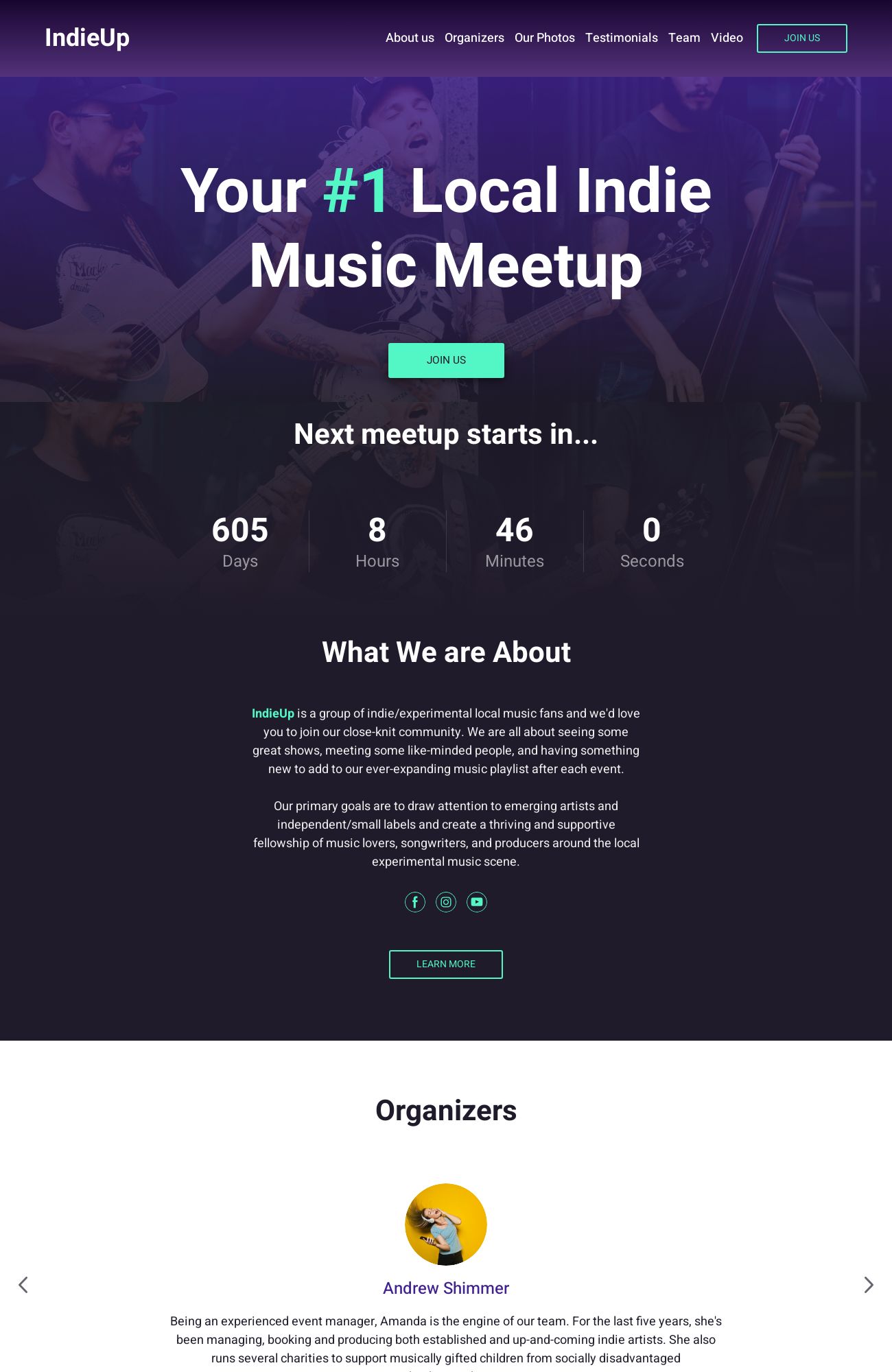 Meetup template