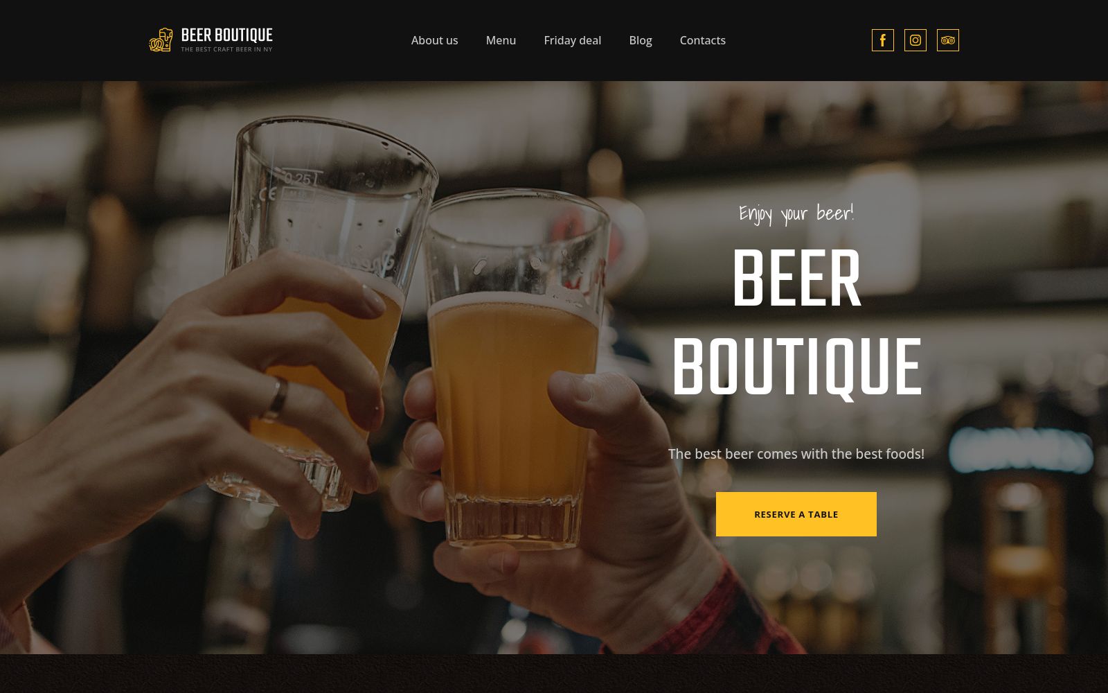 1 Free Vegetarian Menu Website Templates Weblium