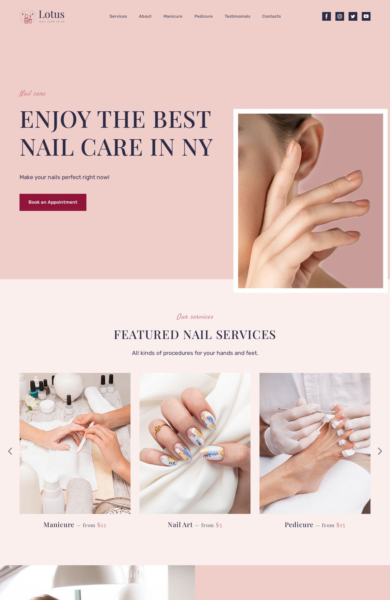 Nail Salon template