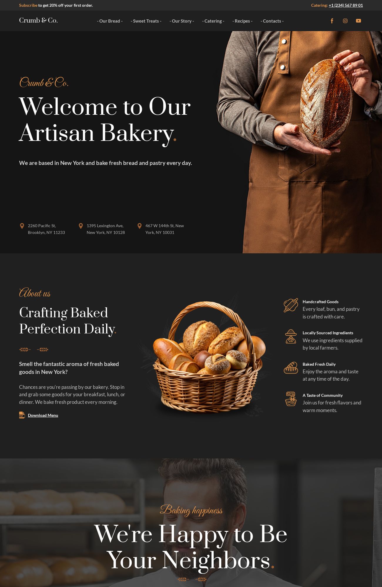 Bakery template