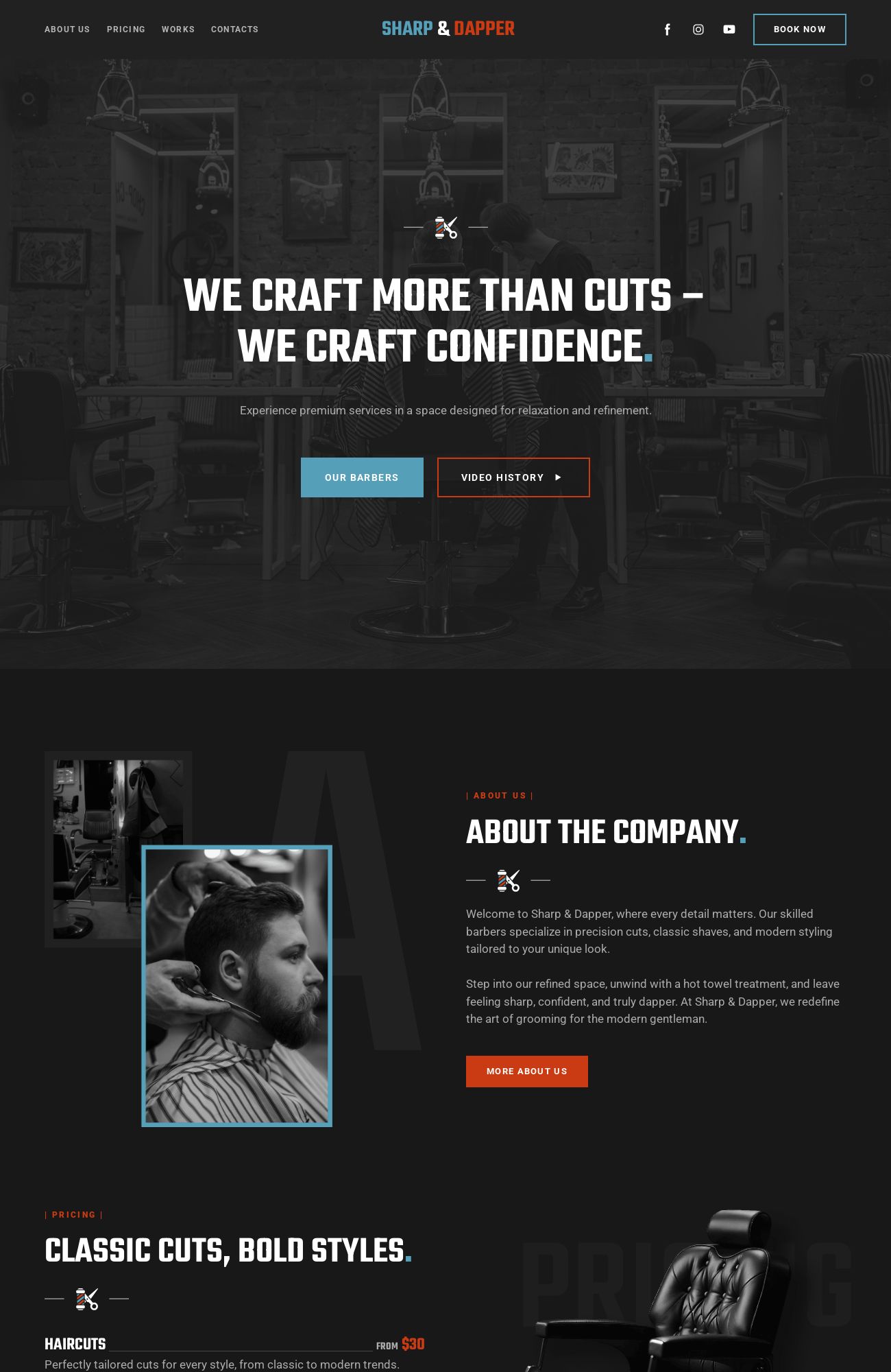 Barbershop template