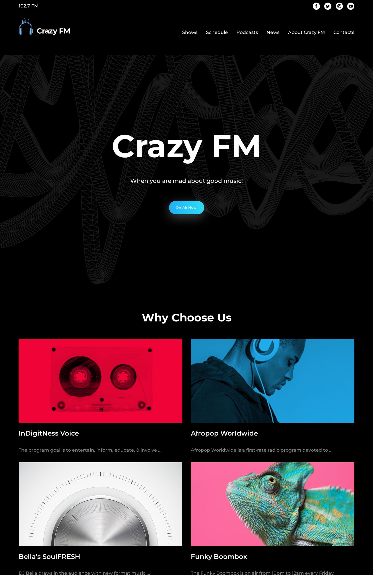 Radio Station template