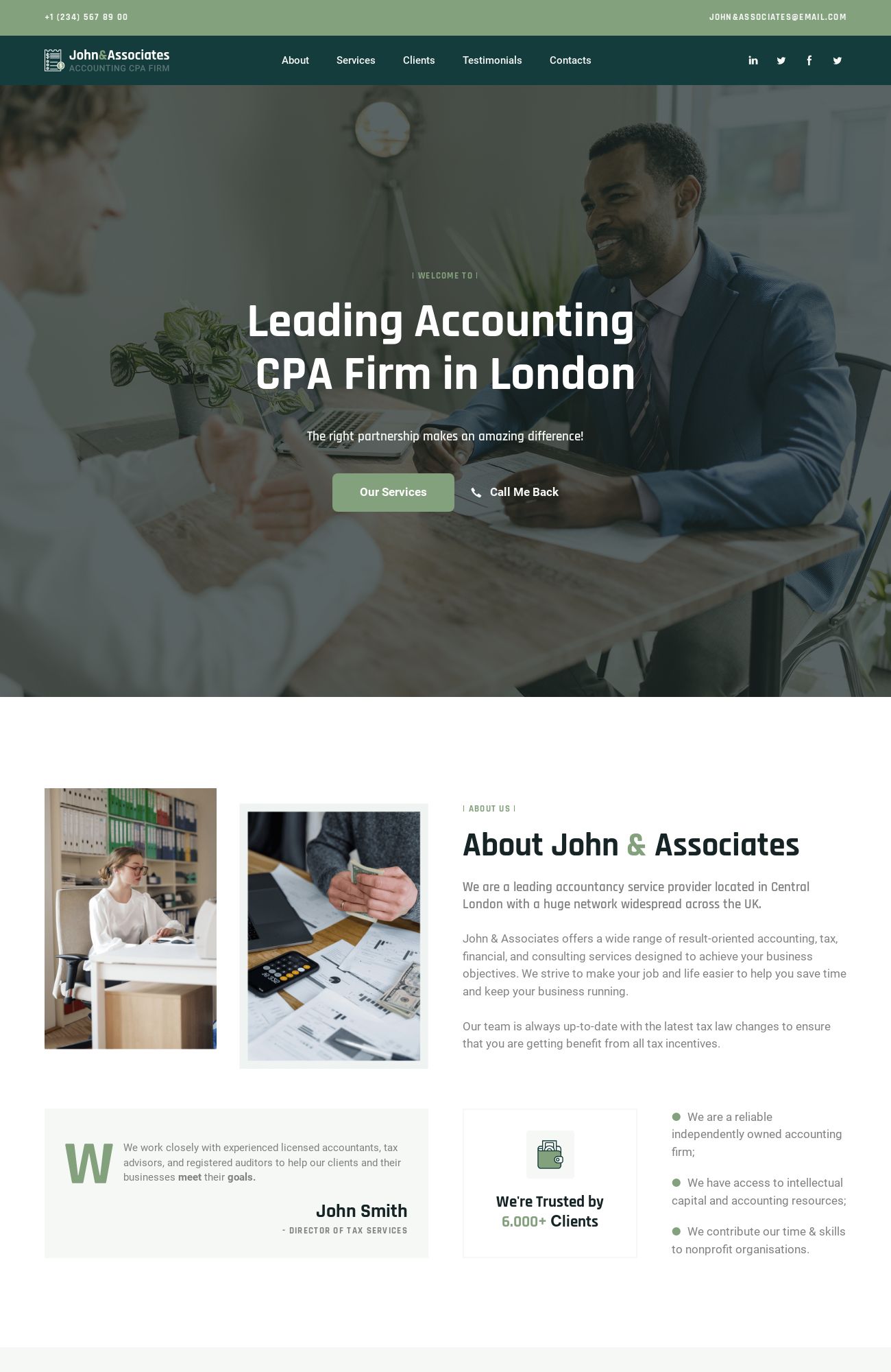 Accounting Firm template