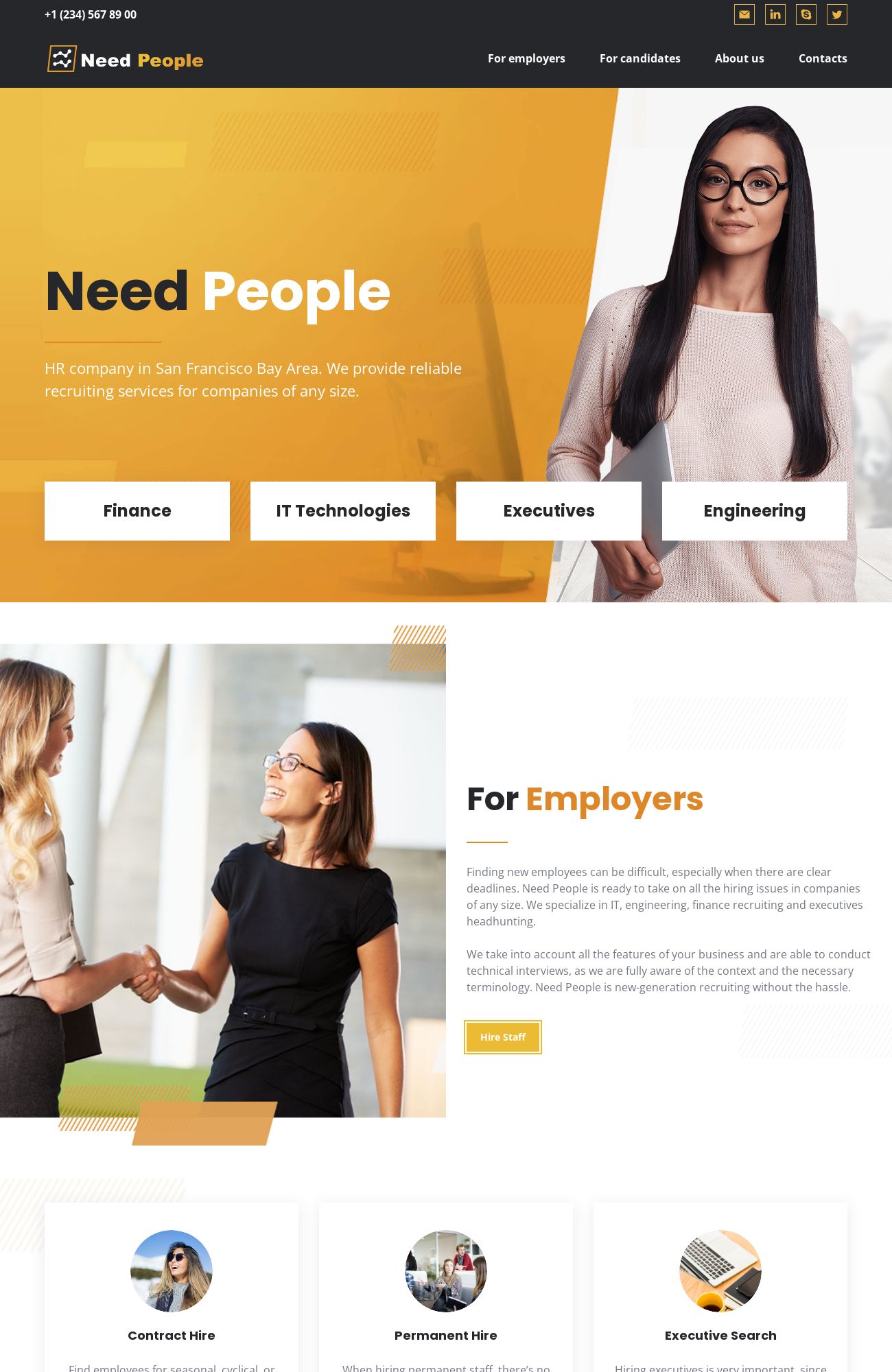 Recruitment Agency template