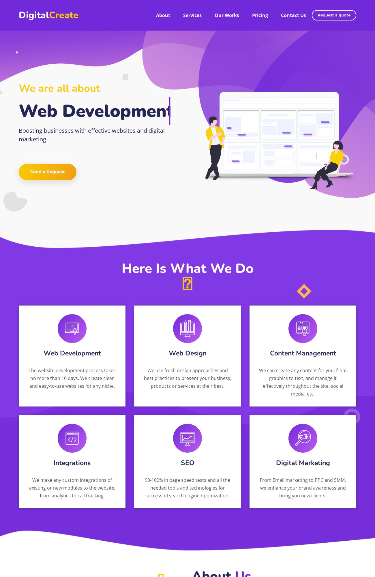 Web Studio template