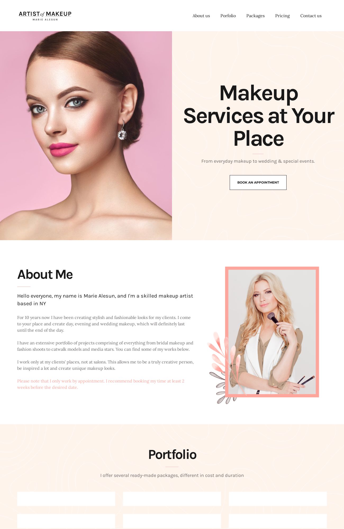 28 Free Portfolio Website Templates Weblium