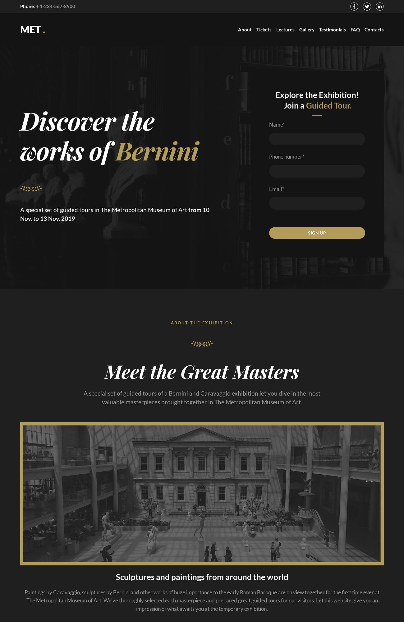 Museum template