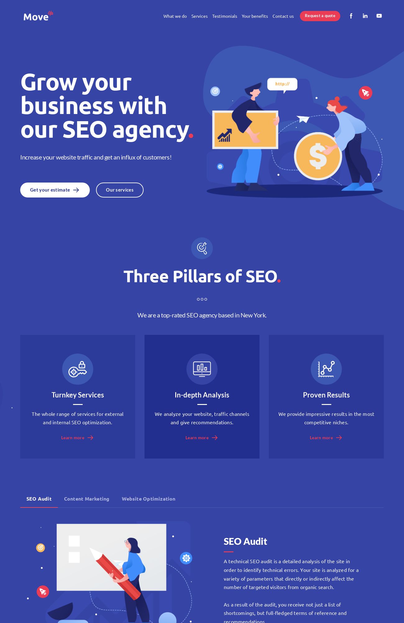 SEO Company template