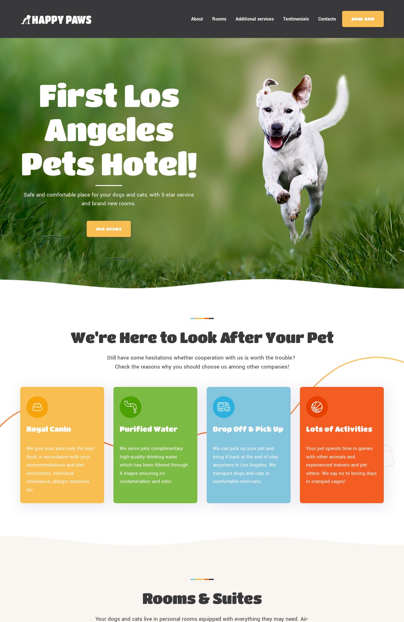 Pet's Hotel template