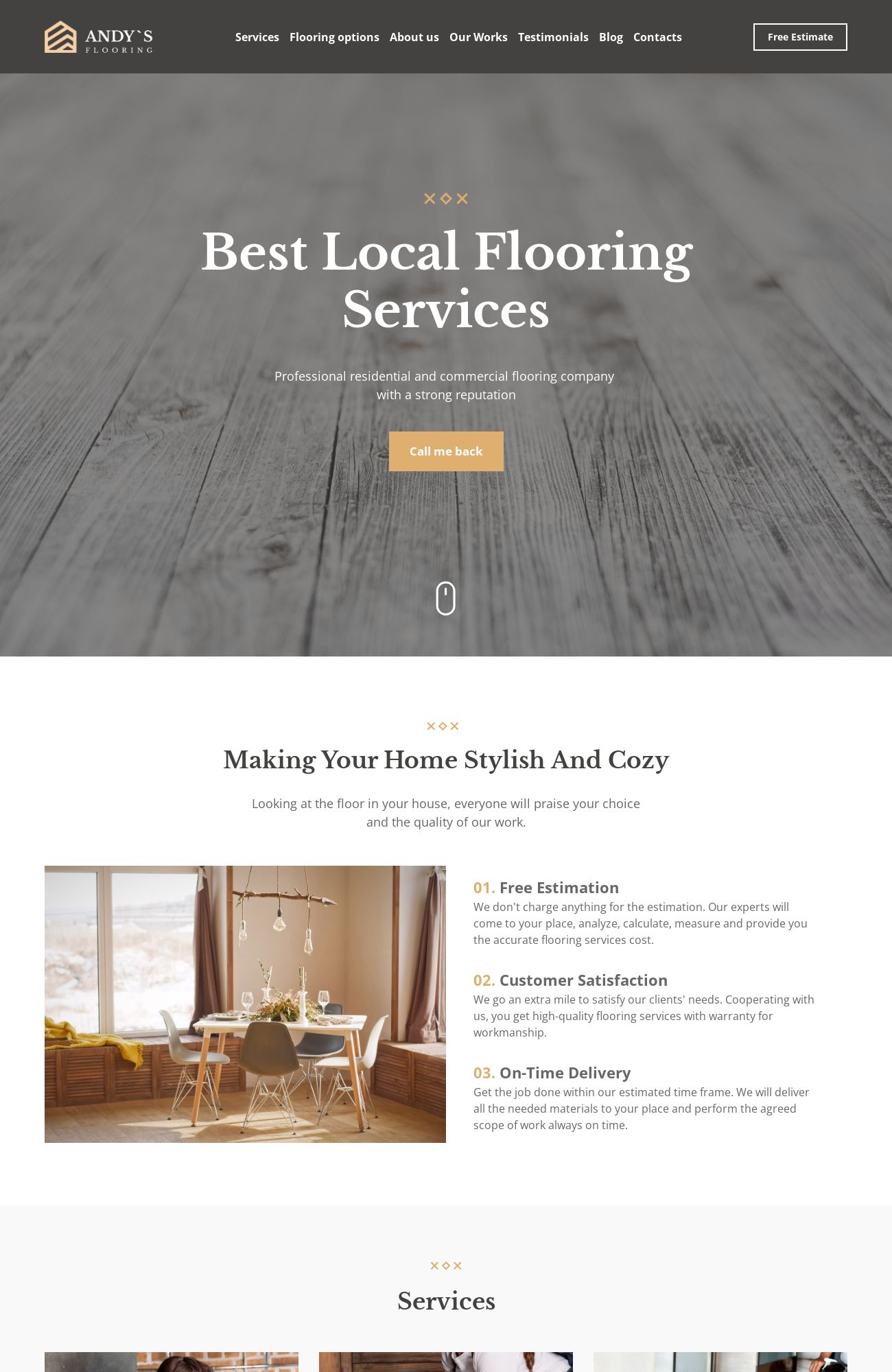 Flooring Services template