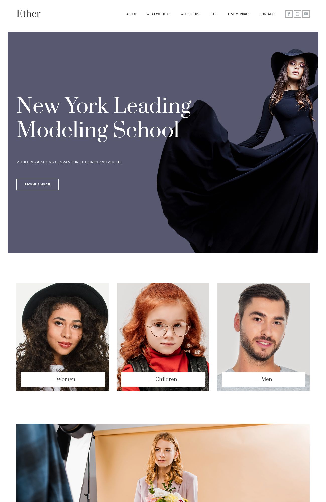 Model School template