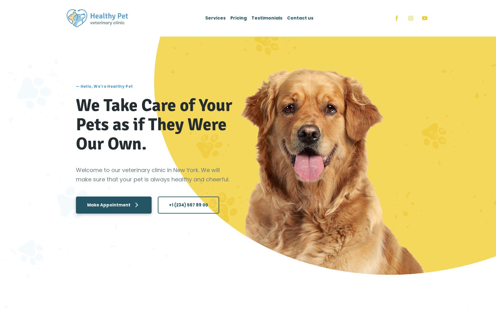 1 Free Vaccination Website Templates Weblium