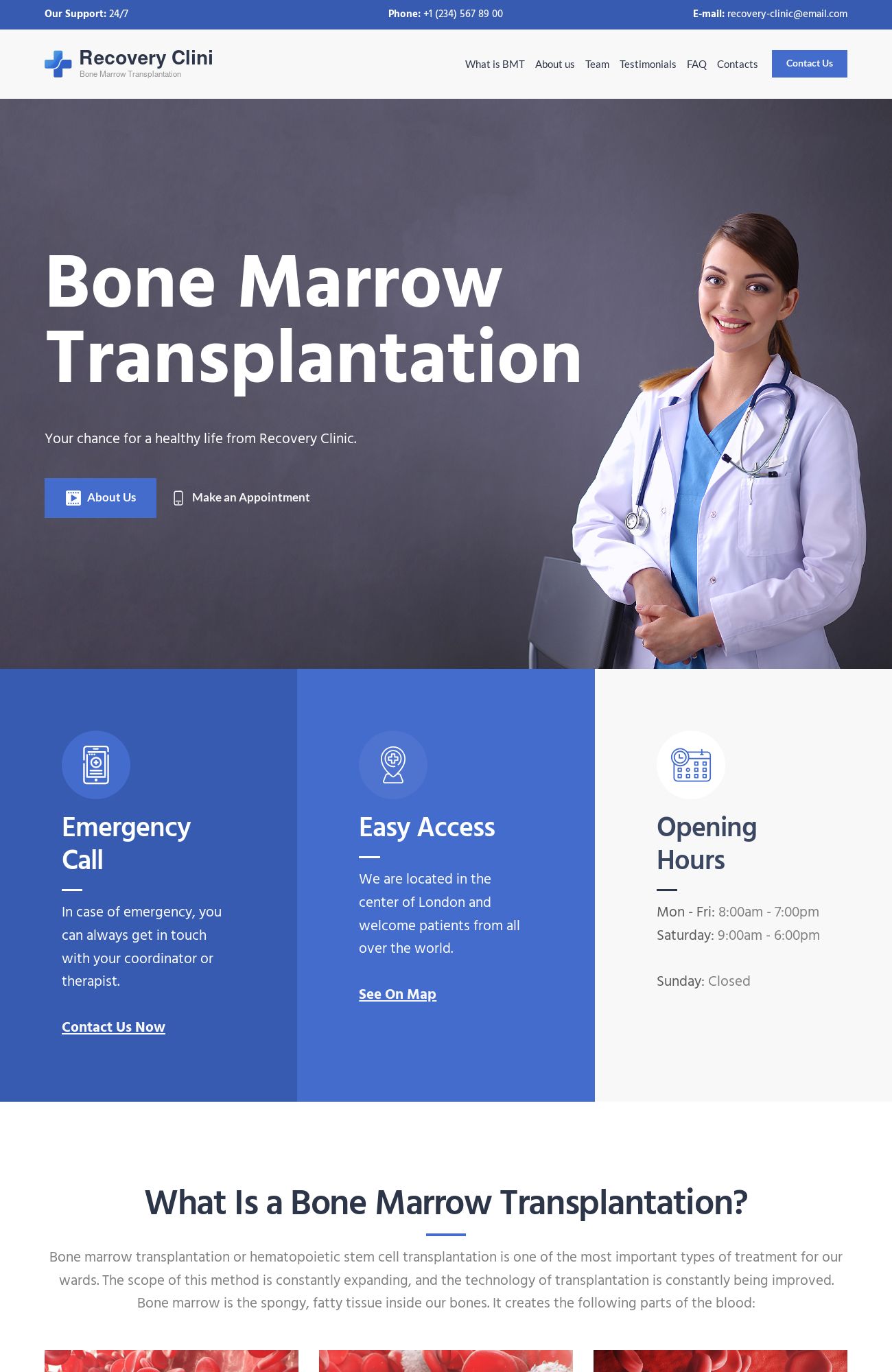 Bone Marrow Transplantation template