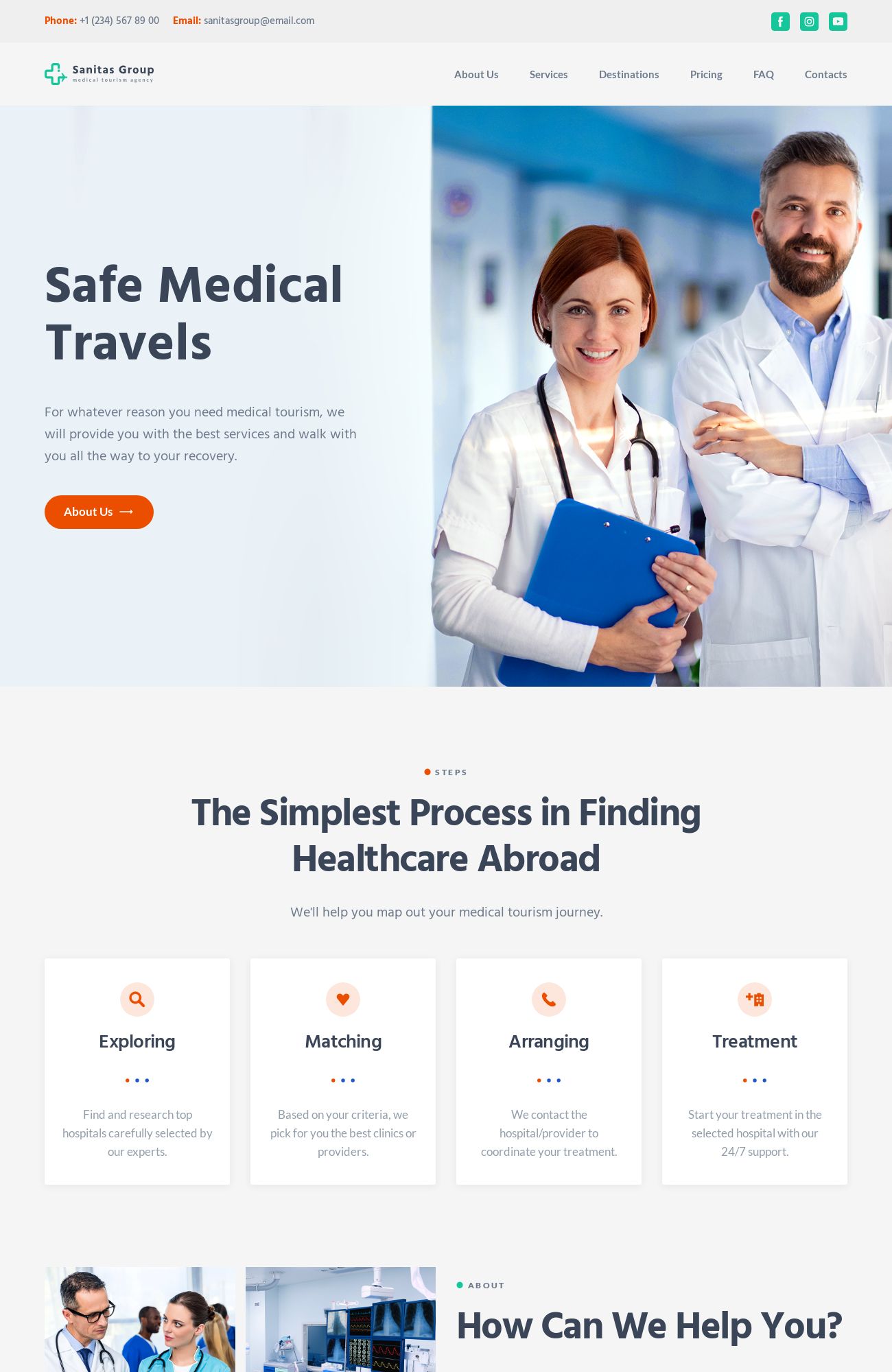 Medical Tourism template