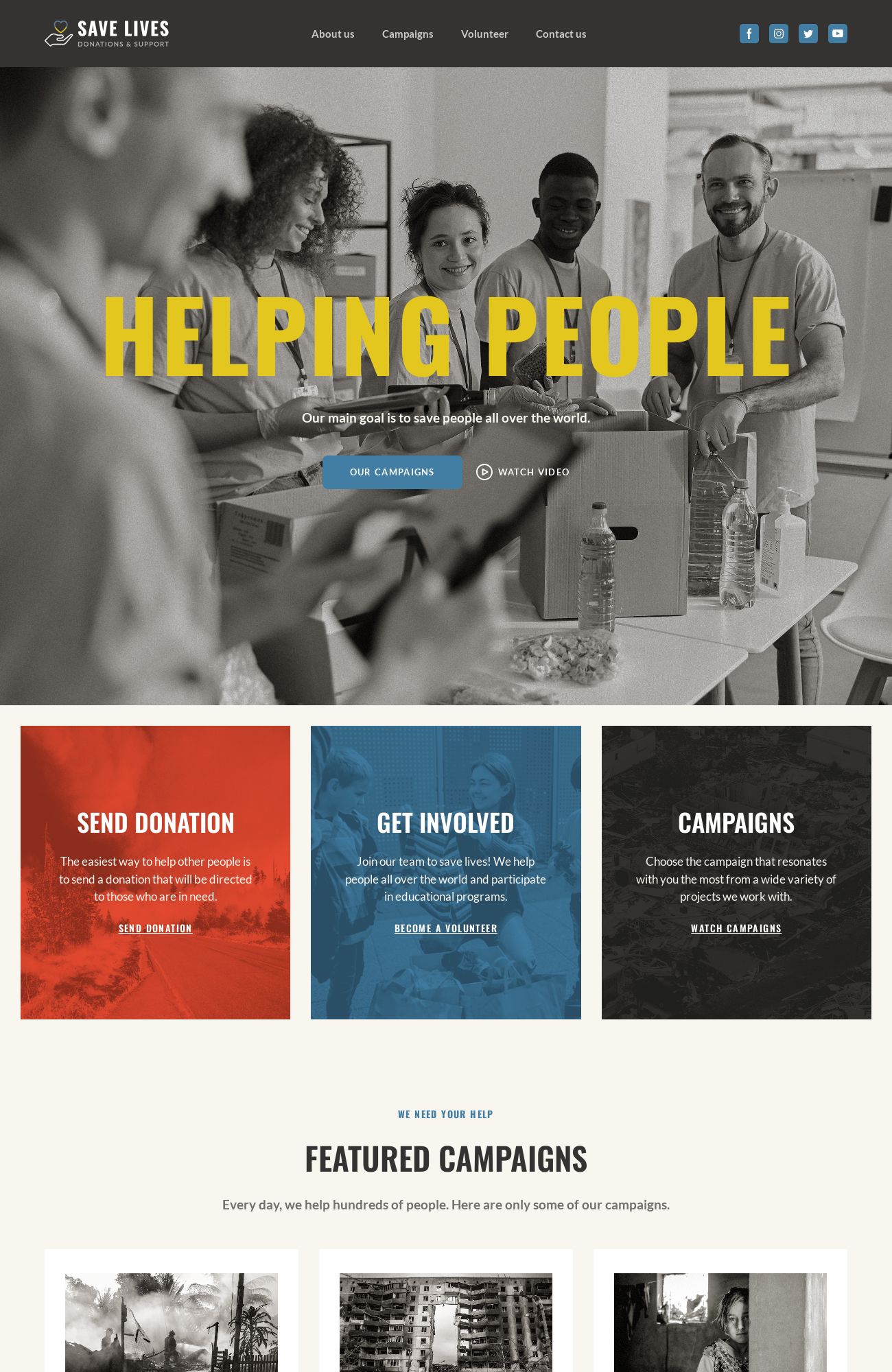 Charity Foundation template