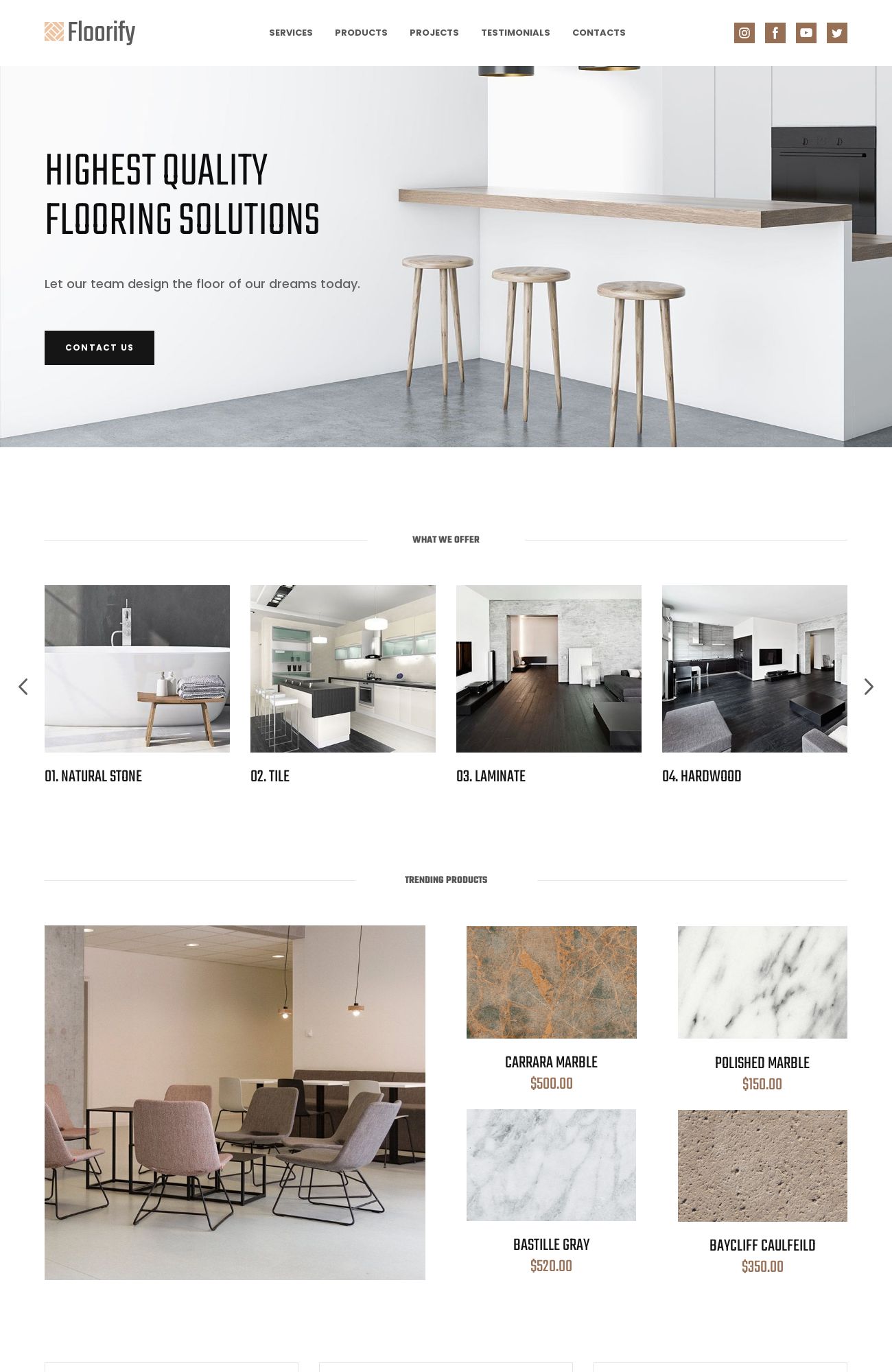 Flooring Solutions template