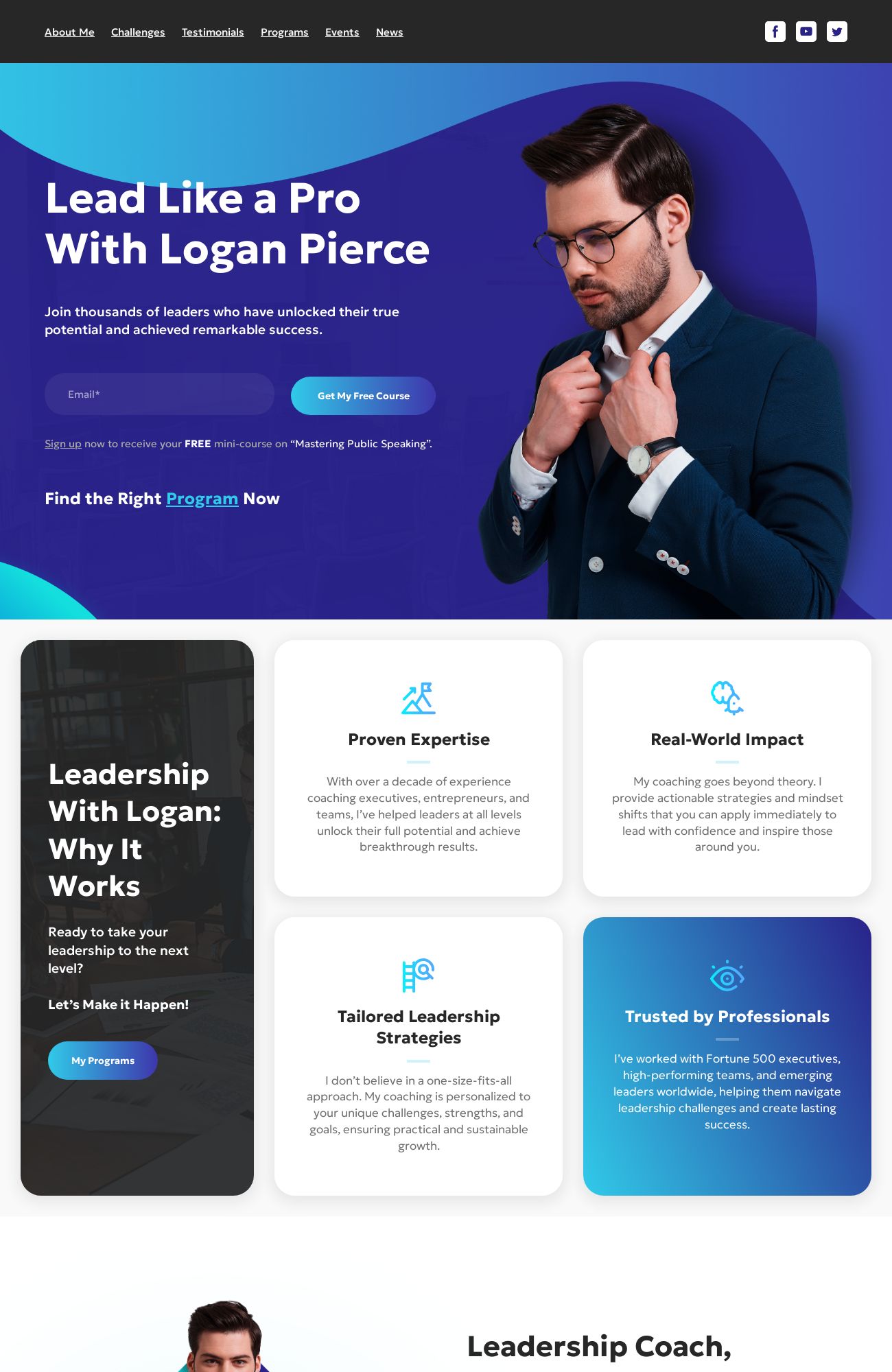 Leadership Coach template