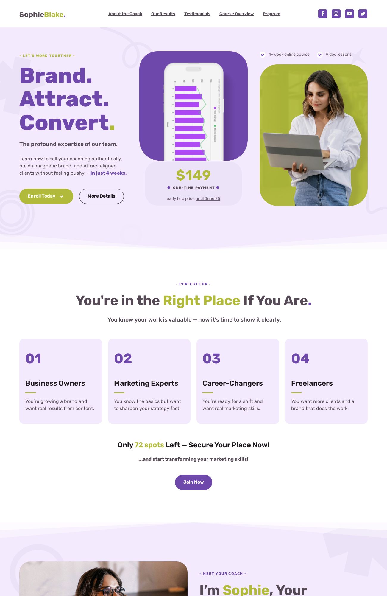 Marketing Course template